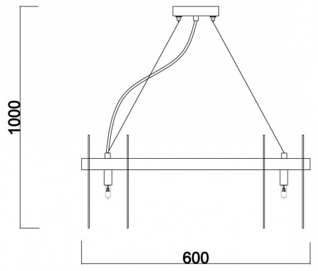 Подвесной светильник Freya Deserto FR5141PL-10BS1