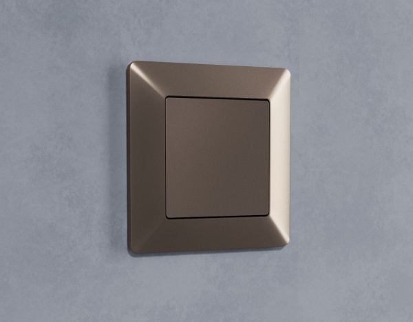 Заглушка для поста с рамкой Ambrella Volt Quant AP6460