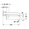 Смеситель для раковины Duravit Serie C.1 C11070004010 хром