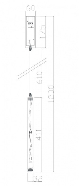 Подвесной светильник Freya Telescope FR5168PL-L3W