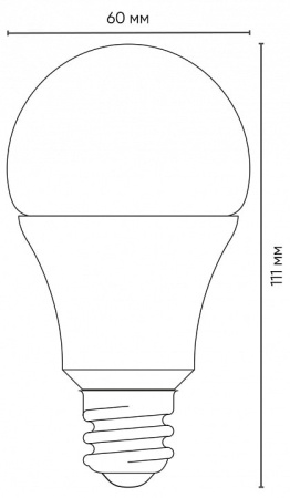 Лампа светодиодная Uniel LED E27 10Вт K UL-00011438
