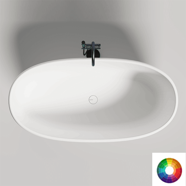 Ванна из искусственного камня Salini Luce 150x75 100122MF RAL матовый