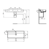 Раковина 100x43 см Ideal Standard Strada II T300201