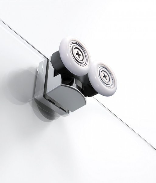 Душевой уголок Roca Leon 90х90х195 ZRU9307671 черный стекло прозрачное