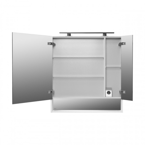 Зеркальный шкаф Roca Gap 80 ZRU9302750 белый матовый