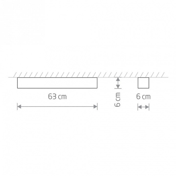 Накладной светильник Nowodvorski Soft Ceiling Led 60x6 7527