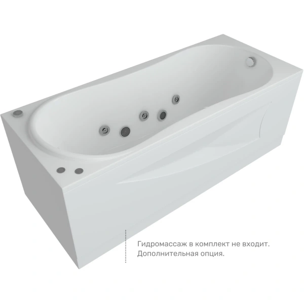 Акриловая ванна Aquatek Афродита AFR150-0000043 150x70 см R, белый