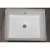 Раковина CeramaLux 542A 50x40 см, встраиваемая снизу, белый