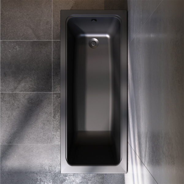 Акриловая ванна AM.PM Gem 170x70 W90A-170-070B-A черная