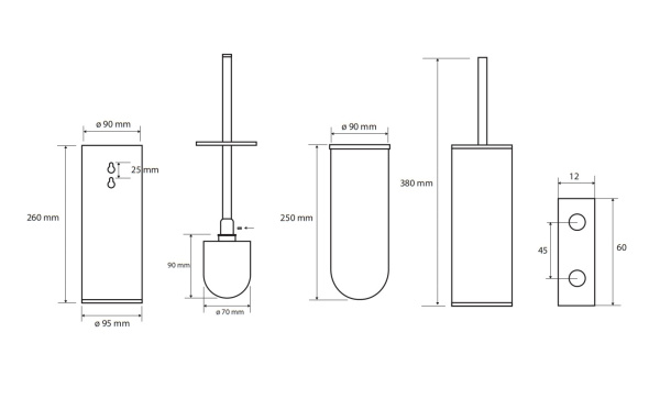 Ерш Bemeta Brilo 161313060