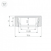Профиль накладной Arlight MIC-M 044542