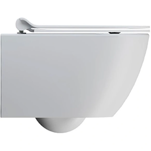 Унитаз подвесной GSI Pura 881609 безободковый, торнадо, белый матовый