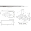 Акриловая гидромассажная ванна 170x80 см SSWW W0823L BH608F