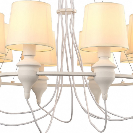 Подвесная люстра Arte Lamp Sergio A3326LM-8WH