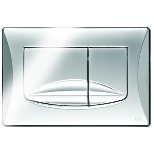 Инсталляция для унитаза OLI Quadra River 280490mRI00 с кнопкой смыва, хром