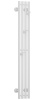 Сунержа Кантата PRO 1200х150 (Матовый белый)