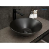 Раковина-чаша GID N9102bg 42x42 см, накладная, черный графит