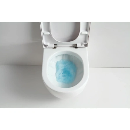 Унитаз подвесной SSWW CT2037V с сиденьем микролифт, белый