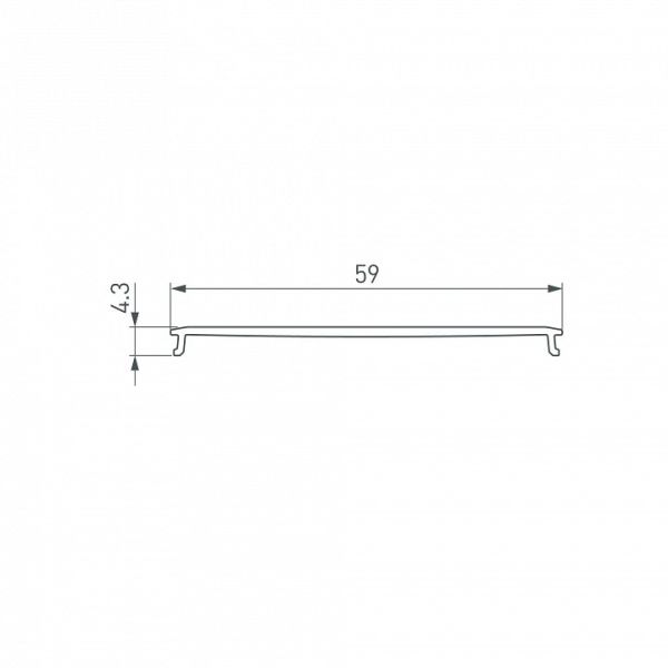 Рассеиватель Arlight SL-LINE 046404