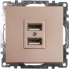 Розетка USB без рамки Stekker Катрин 39602