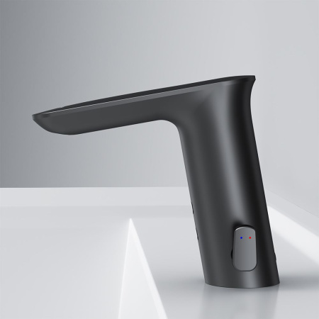 Смеситель для раковины AM.PM Inspire V2.0 F50A02322 черный матовый