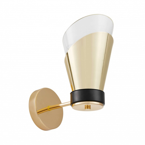 Бра LUMINA DECO Fabro LDW 7013-1 F.GD+PR