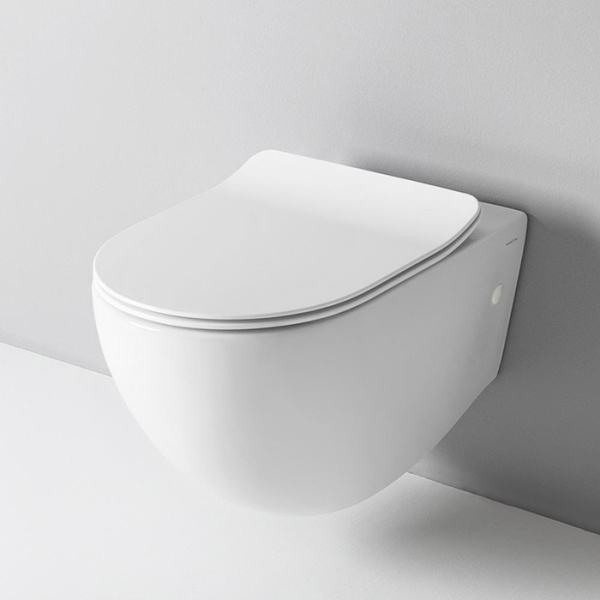 Крышка-сиденье для унитаза ArtCeram File 2.0 FLA014 05 с микролифтом, белый матовый