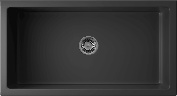 Кухонная мойка Omoikiri Mikura 83 4997081 черная матовая