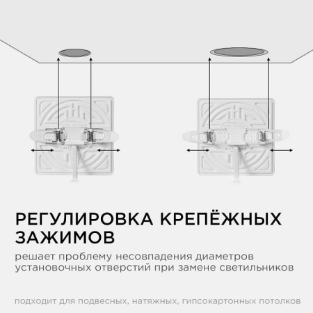 Встраиваемый светильник Apeyron Electrics  06-115