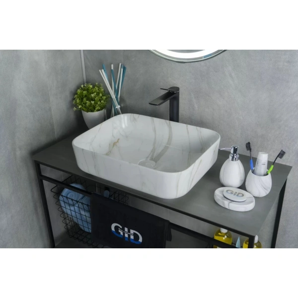 Раковина 50x39 см GID Stone Edition Mnc190
