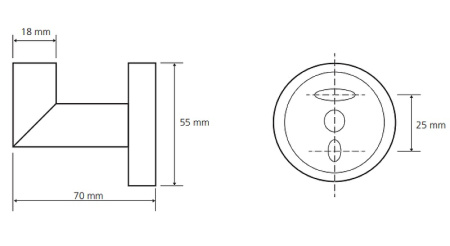 Крючок Bemeta Omega 104206022