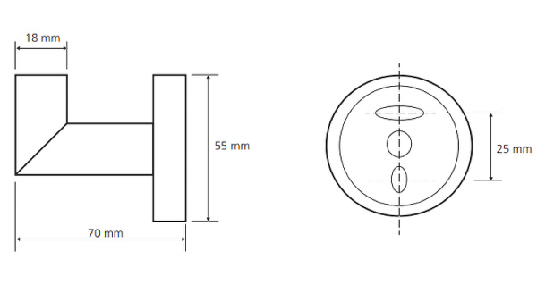 Крючок Bemeta Omega 104206022