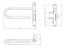 Полотенцесушитель электрический Vincea 39x25 VTD-1P1BE черный