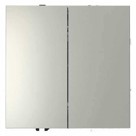 Переключатель перекрестный двухклавишный без рамки Voltum S70 VLS020505