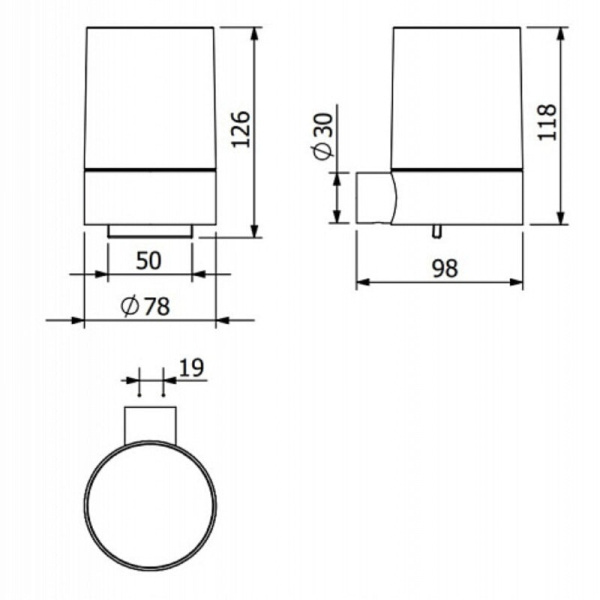 Дозатор жидкого мыла Kludi Vela R 5897605