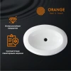 Раковина 63,5x45,5 см Orange B08-640W
