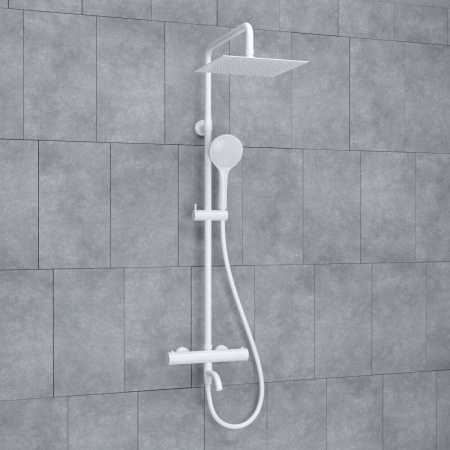 Душевая стойка WasserKRAFT A188.254.155.WM Thermo белый