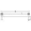 Полотенцедержатель Villeroy&Boch Elements – Striking 64,5 TVA15200200061