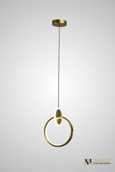 Подвесной светильник AM-Group  AM437 POLISHED GOLD