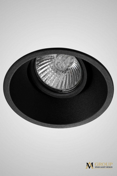 Встраиваемый светильник AM-Group AM12 AM167 BK