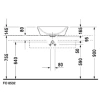 Раковина 53 см Duravit Starck 1 0447530000