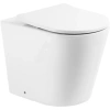 Приставной безободковый унитаз BelBagno Flay-R BB1003CBR