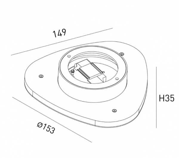 Накладной светильник DesignLed ML 00-00016544