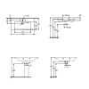 Раковина Villeroy&Boch Subway 3.0 100 4A70A501