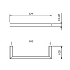 Полотенцедержатель Fantini Venezia 94 P5 7806 черный