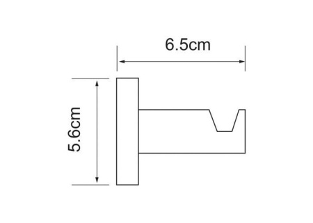 Крючок WasserKRAFT Isen K-4023