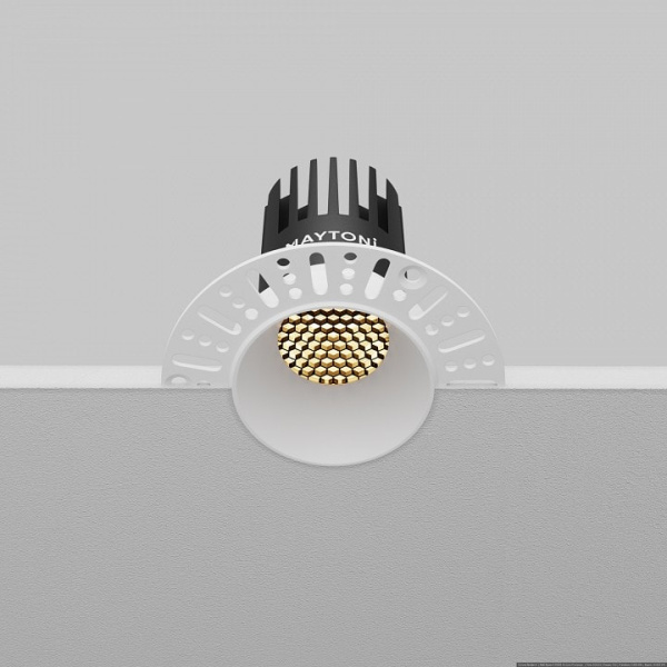 Встраиваемый светильник Maytoni Technical  DL119-10W-2.7K-TRS-W