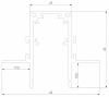 Трек встраиваемый Elektrostandard Slim Magnetic a067497