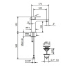 Смеситель для раковины Fantini Myo 61 02 V604F