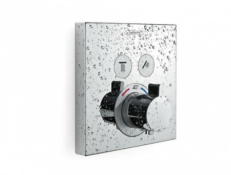 Смеситель для душа с термостатом hansgrohe ShowerSelect 15763990 золото